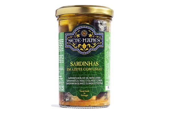 Sardine in Olivenöl Extra Virgem mit Zitrone