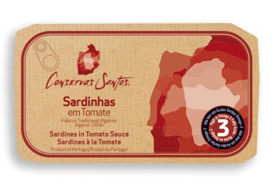 Sardinen Tomatensosse Campos Santos