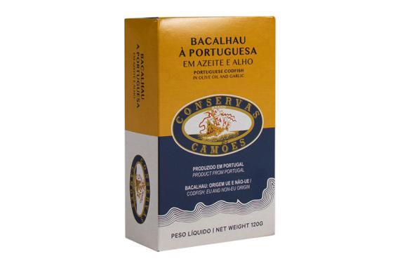 Bacalhau in Olivenöl mit Knoblauch